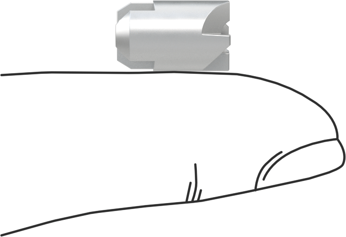 Ters Havşa, 5/32" Delik için, 5/16" Gövde Çapı