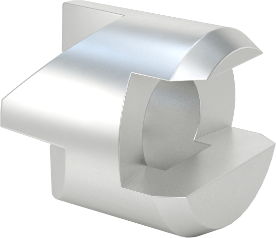 Ters Havşa, 1/4" Delik için, 1/2" gövde çapı