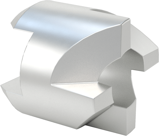 Ters Havşa, 1/4" Delik için, 1/2" gövde çapı