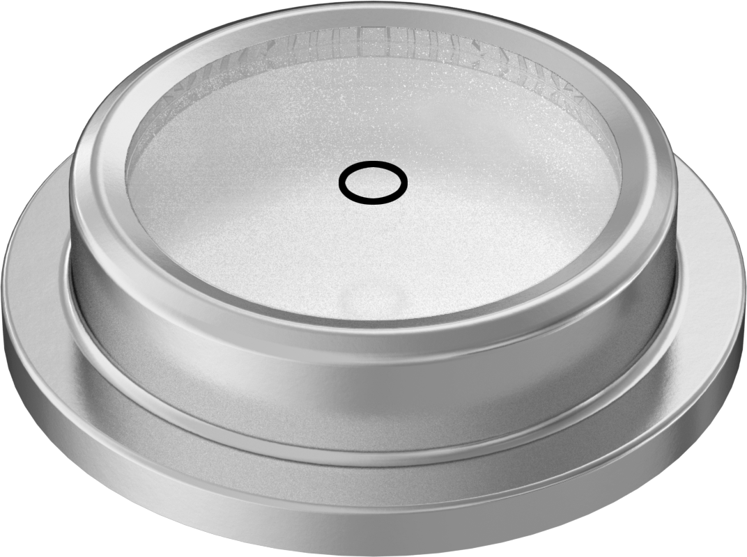 Dairesel Yüzeye Monte Seviye, Manyetik, 2-3/4" Taban Çapı
