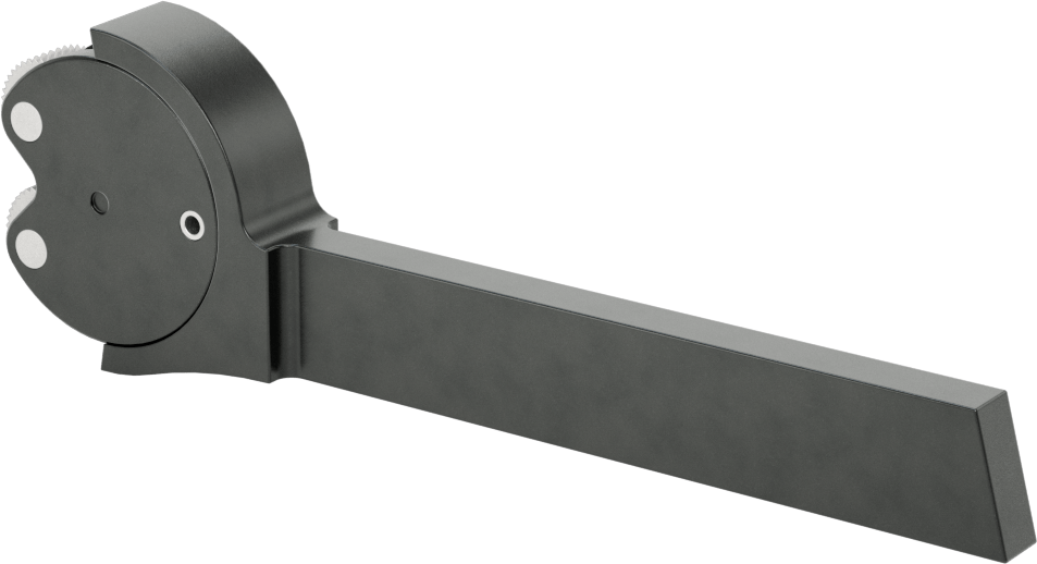Manuel Torna Tırtıl Alet, Bump, 5/16“ Genişlik x 3/4” Yükseklik Şaft