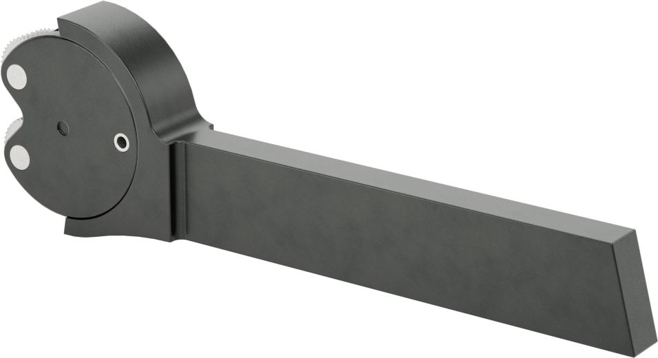 Manuel Torna Tırtıl Alet, Bump, 3/8“ Genişlik x 7/8” Yükseklik Şaft