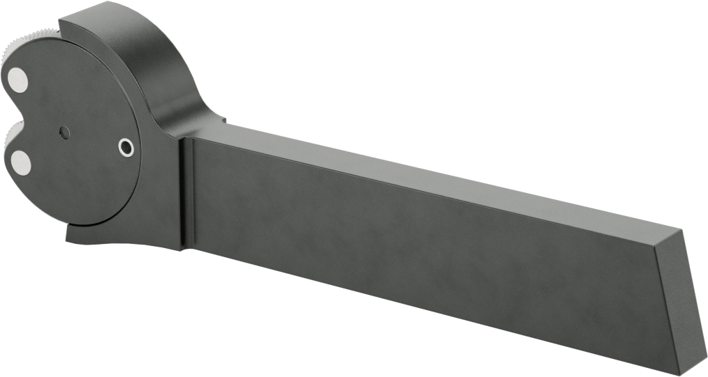 Manuel Torna Tırtıl Alet, Bump, 1/2“ Genişlik x 1-1/8” Yükseklik Şaft