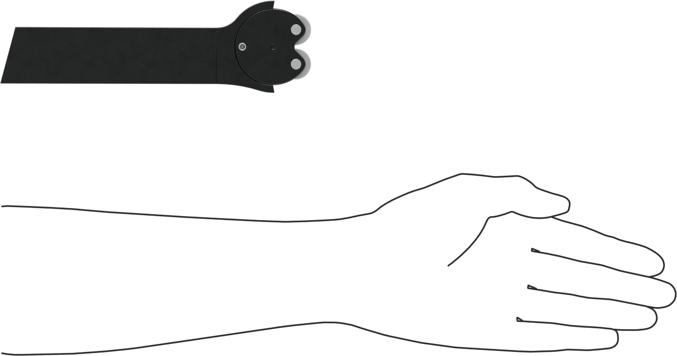 Manuel Torna Tırtıl Alet, Bump, 5/8“ Genişlik x 1-3/8” Yükseklik Şaft