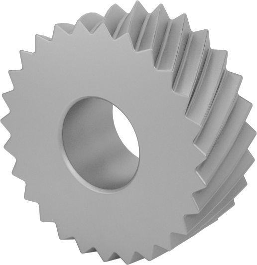 Sol El Spiral M1 Yüksek Hızlı Takım Çeliği Tırtıl, Orta Kaplama için, 1/2" Çap, 3/16" Geniş Yüz