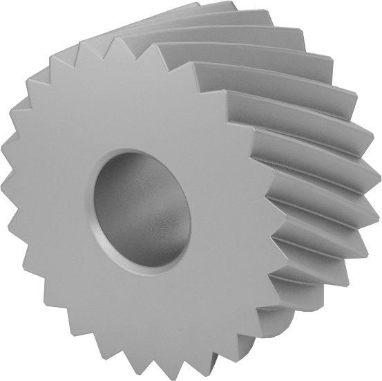 Sağ Taraf Spiral M1 Yüksek Hızlı Takım Çeliği Tırtıl, Kaba Yüzey için, 3/4 inç Çap, 3/8" Geniş Yüz