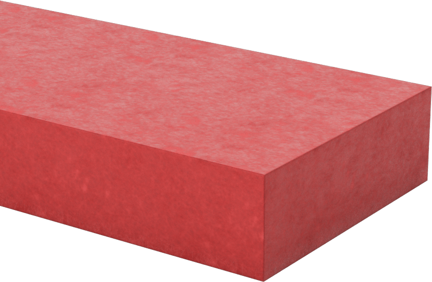 Ark Dirençli GPO3 Fiberglas Şerit, 3“ Genişlik x 36” Uzunluk, 1" Kalınlık