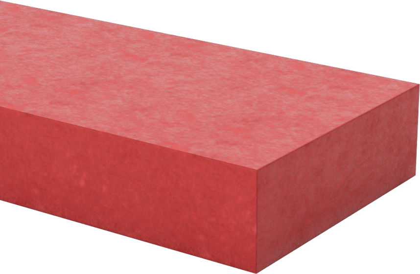 Ark Dirençli GPO3 Fiberglas Şerit, 3“ Genişlik x 72” Uzunluk, 1" Kalınlık