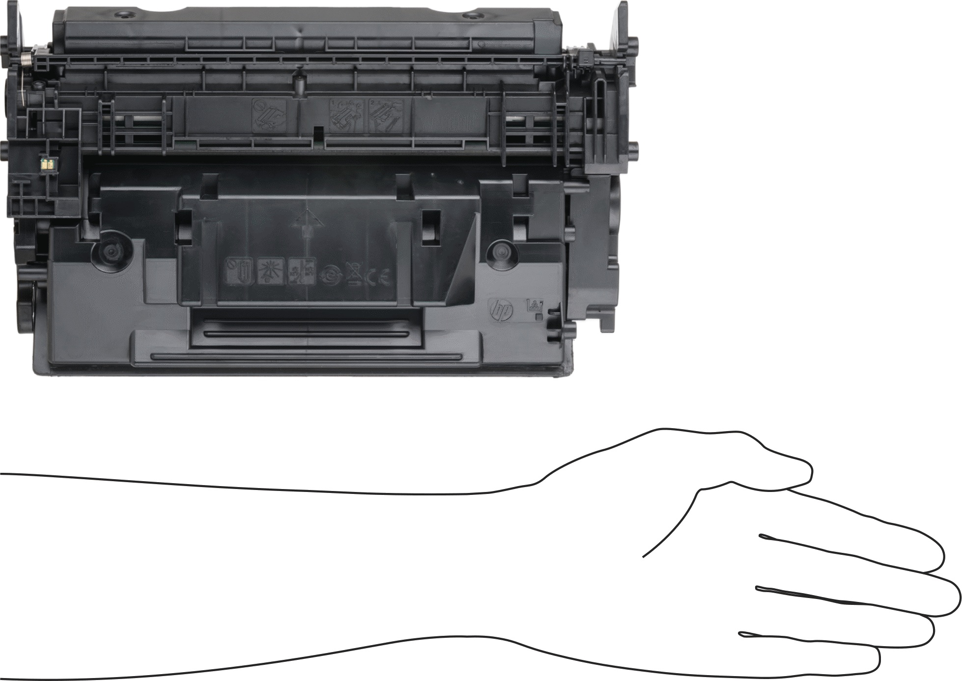 Lazer Yazıcı Toner Kartuşu, Yeniden Üretilmiş Hewlett Packard Serisi hp26x, Siyah