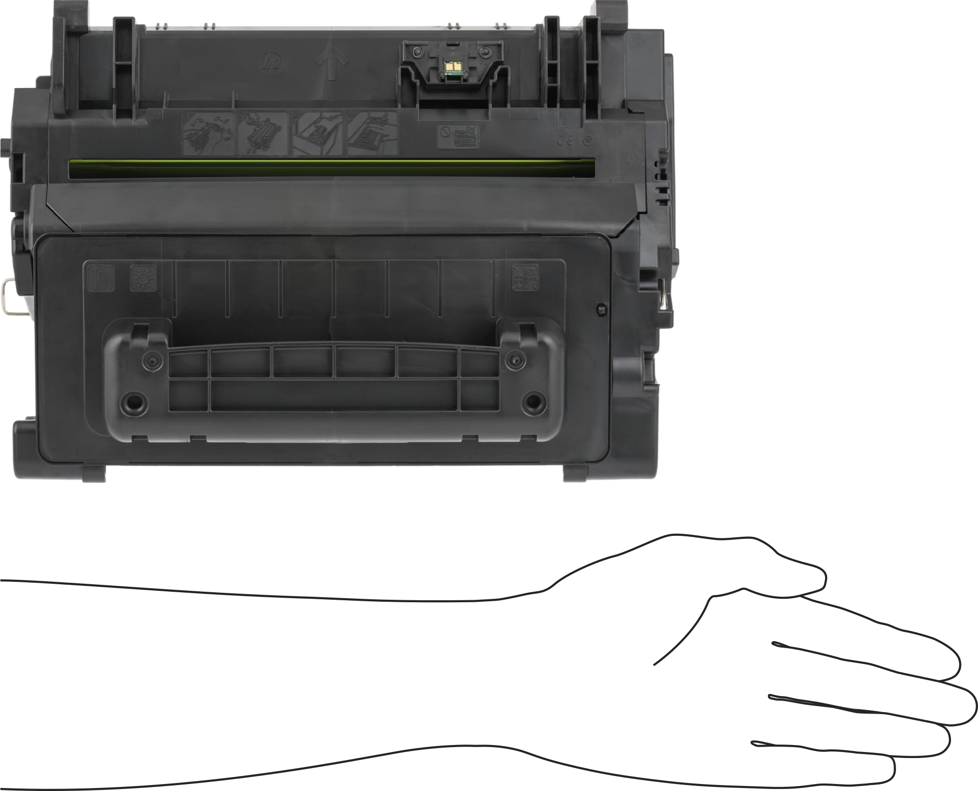 Lazer Yazıcı Toner Kartuşu, Yeniden Üretilmiş Hewlett Packard hp81A Serisi, Siyah