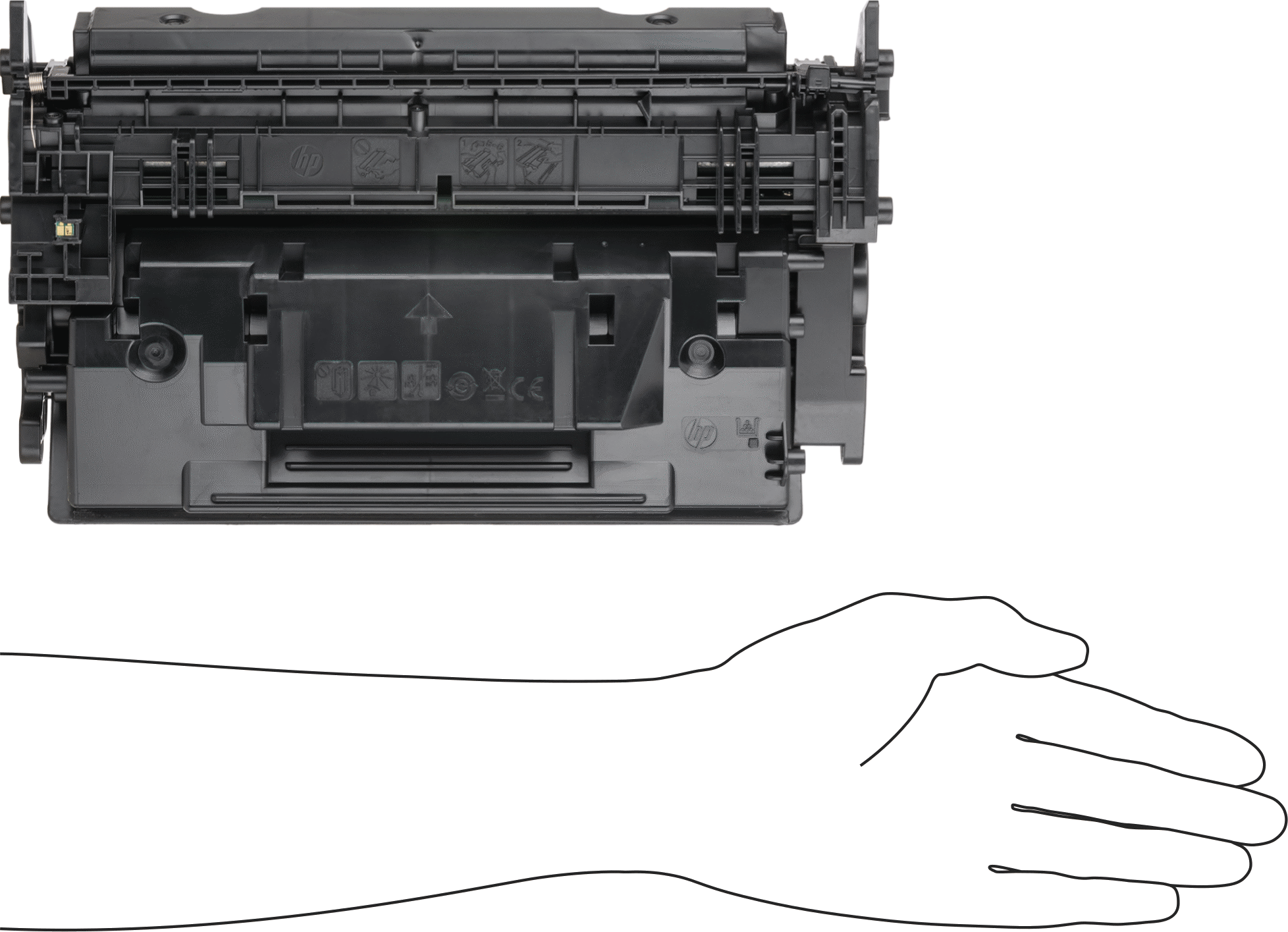 Lazer Yazıcı Toner Kartuşu, Yeniden Üretilmiş Hewlett Packard Serisi hp87A, Siyah