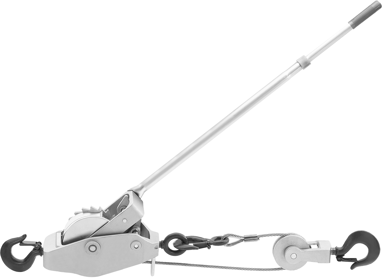 Aluminum Puller with Removable Pulley