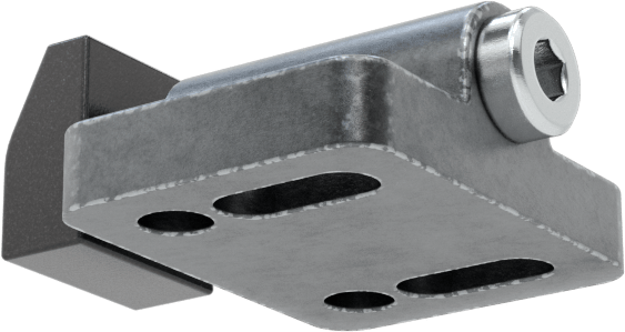 Yaylı Kılavuz Piston, 0,39" Geniş Kare Asetal Yüz, 1,8-2,4 lbs. Yay Kuvveti