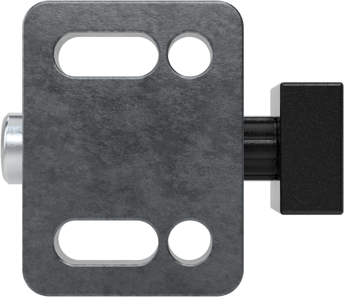 Yaylı Kılavuz Piston, 0,39" Geniş Kare Asetal Yüz, 1,8-2,4 lbs. Yay Kuvveti