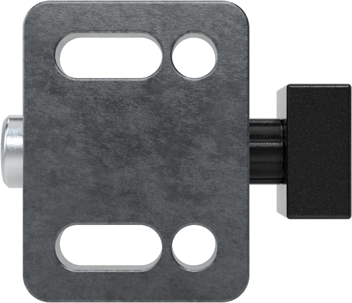 Yaylı Kılavuz Piston, 0,39" Geniş Kare Asetal Yüz, 2,5-4,5 lbs. Yay Kuvveti