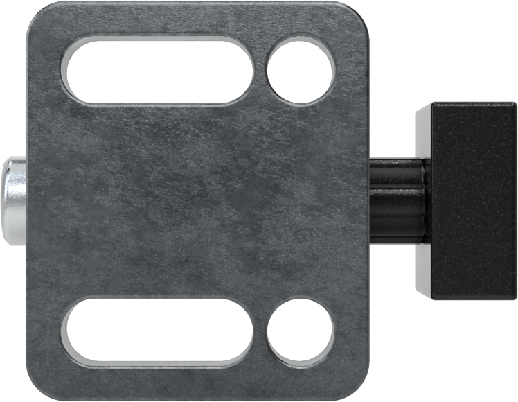 Yaylı Kılavuz Piston, 0,63" Genişlikte Kare Acetal Yüzey, 4,3-10,1 lbs. Yay Kuvveti