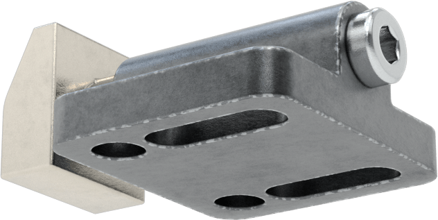 Yaylı Kılavuz Piston, 0,63 inç Genişlikli Kare Paslanmaz Çelik Yüzey, 4,3-10,1 lbs. Yay Kuvveti