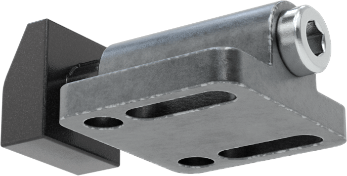 Yaylı Kılavuz Piston, 0,87" Genişlikli Kare Asetal Yüzey, 3,9-7,4 lb Yay Kuvveti