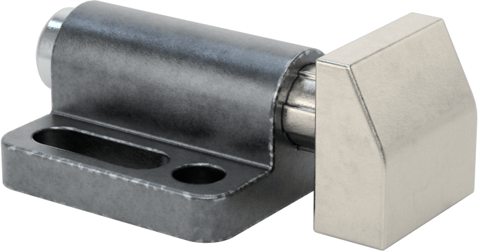 Yaylı Kılavuz Piston, 0,87 inç Genişlikte Kare Paslanmaz Çelik Yüzey, 6,1-16,8 lbs. Yay Kuvveti