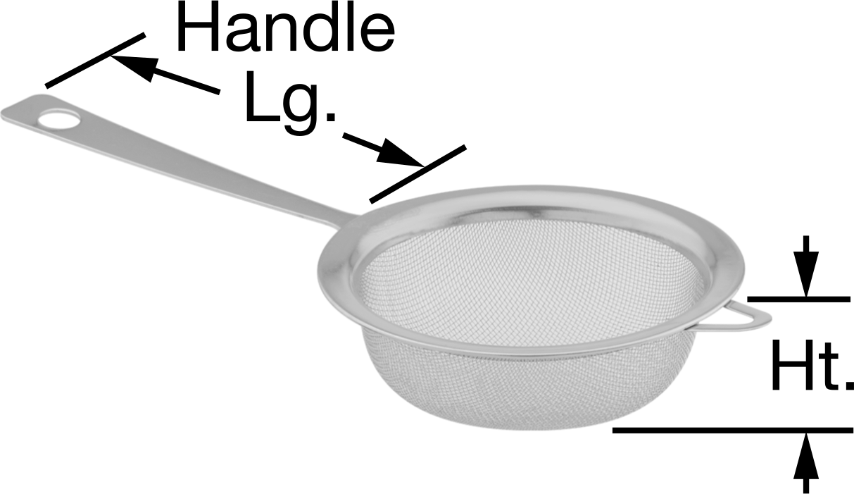 Yuvarlak Parça Sepeti, Tava Sapı, Paslanmaz Çelik, Kavisli, 3" Çap