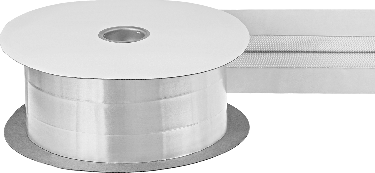 Fiberglas Kaynak Destek Bandı, 200 A Maksimum Akım için, 4" Genişlik, 82 Fit Uzunluk