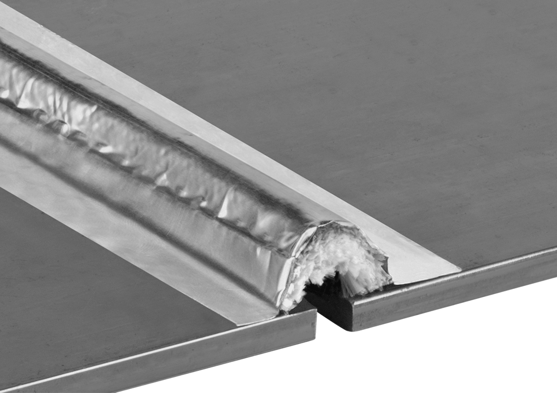 Fiberglas Kaynak Destek Bandı, 200 A Maksimum Akım için, 2-1/2" Genişlik, 82 Fit Uzunluk