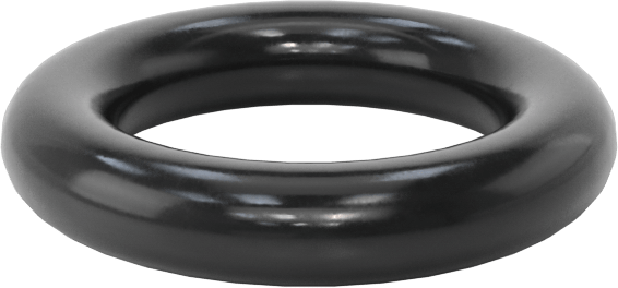 Yüksek Vakumlu Kimyasal Dayanıklı O-Ring, Viton® Floroelastomer, Dash Numarası 010