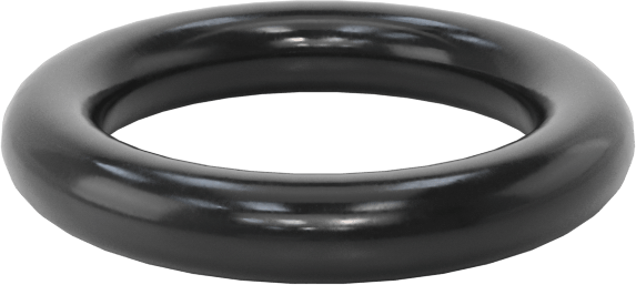 Yüksek Vakumlu Kimyasal Dayanıklı O-Ring, Viton® Floroelastomer, Dash Numarası 011