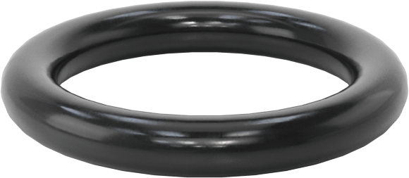 Yüksek Vakumlu Kimyasal Dayanıklı O-Ring, Viton® Floroelastomer, Dash Numarası 012