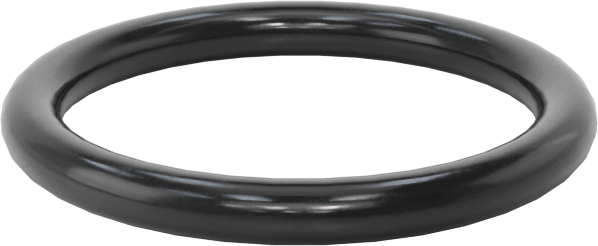 Yüksek Vakumlu Kimyasal Dayanıklı O-Ring, Viton® Floroelastomer, Dash Numarası 015