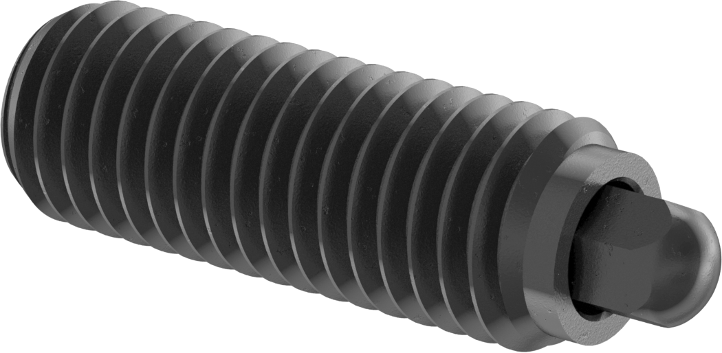 Uzun Burunlu Yaylı Piston, M10 x 1,5 mm Diş
