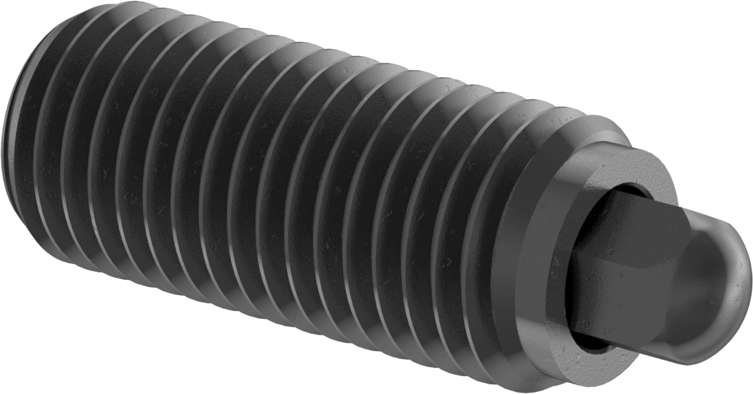 Uzun Burunlu Yaylı Piston, M16 x 2 mm Diş