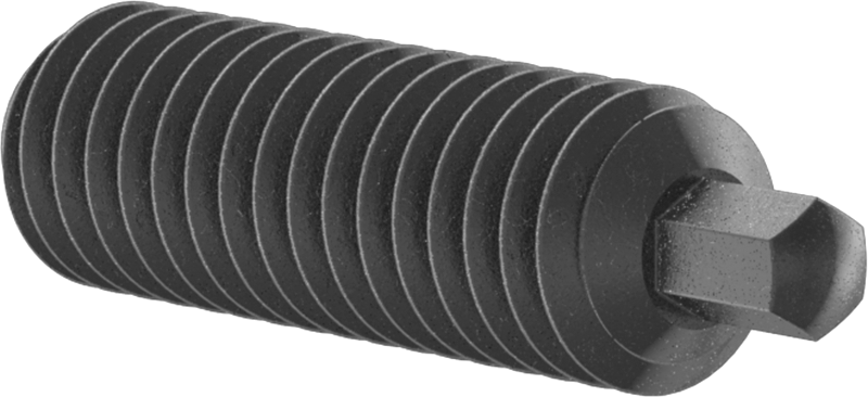 Uzun Burunlu Yaylı Piston, 5/16"-18 Diş, 3-15 lb. Burun Kuvveti