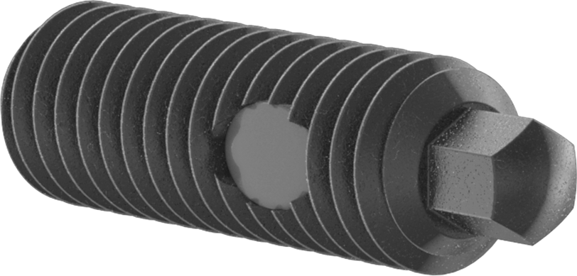 Uzun Burunlu Yaylı Piston, 3/8"-16 Diş, 5,5-14,5 lb. Burun Kuvveti