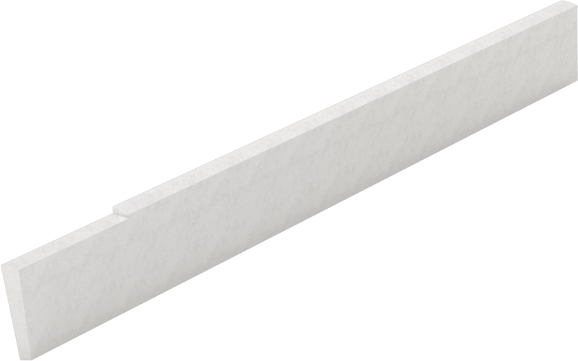 Kesme Bıçağı, Eğimli Uç x Eğimli Uç, 3/32" Genişlik, 1/2" Yükseklik, Yüksek Hızlı Çelik