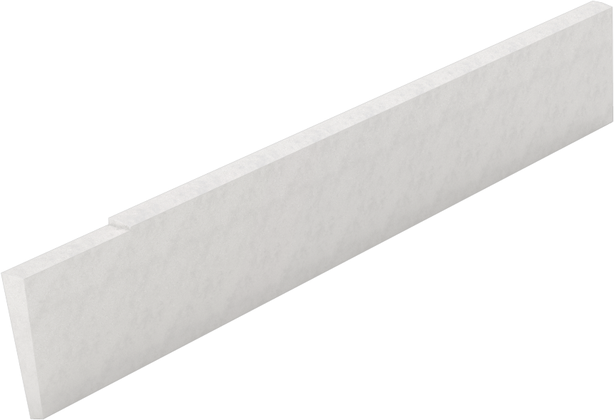 Kesme Bıçağı, Eğimli Uç x Eğimli Uç, 1/8" Genişlik, 3/4" Yükseklik, Yüksek Hızlı Çelik