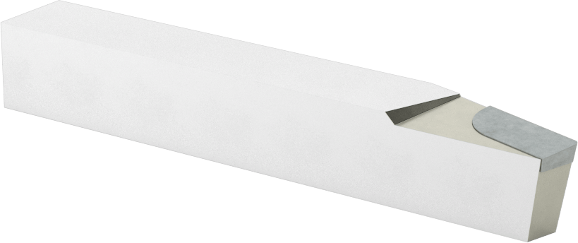 Karbür Uçlu Torna Takımı, C2 Karbür, Alet Ucu Kodu BR-8, 1/2“ x 1/2” Şaft