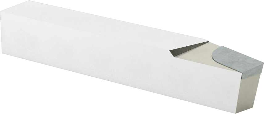 Karbür Uçlu Torna Takımı, C2 Karbür, Takım Ucu Kodu BR-10, 5/8“ x 5/8” Şaft