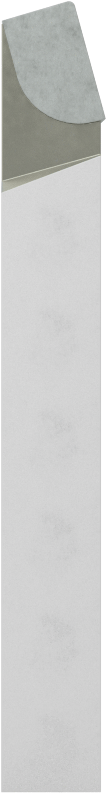 Karbür Uçlu Torna Takımı, C2 Karbür, Alet Ucu Kodu BL-4, 1/4“ x 1/4” Şaft