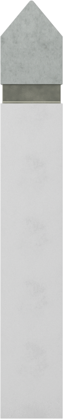 Karbür Uçlu Torna Takımı, C2 Karbür, Alet Ucu Kodu D-6, 3/8“ Genişlik x 3/8” Yükseklik Şaft