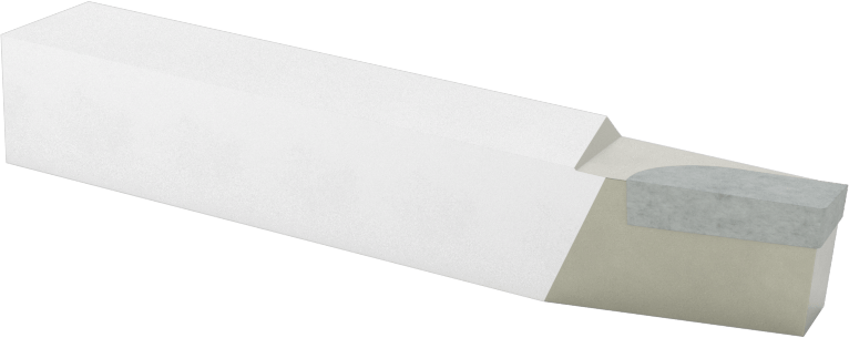 Karbür Uçlu Torna Takımı, C6 Karbür, Alet Ucu Kodu BL-6, 3/8“ x 3/8” Şaft