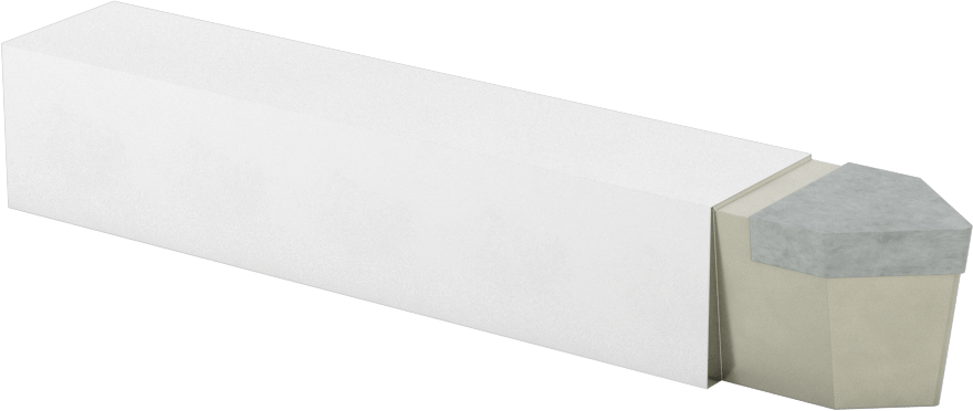 Karbür Uçlu Torna Takımı, C6 Karbür, Alet Ucu Kodu D-12, 3/4“ x 3/4” Şaft