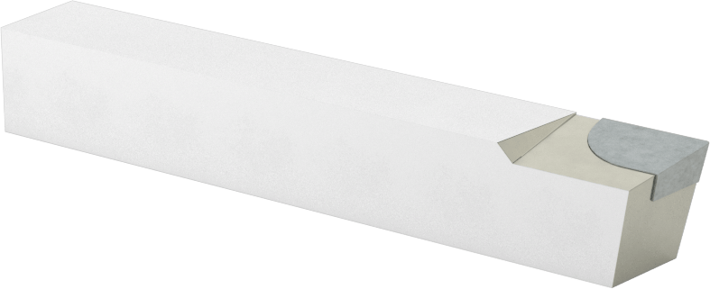 Karbür Uçlu Torna Takımı, Mikro Taneli Karbür, Uç Kodu AR-6, 3/8“ x 3/8” Şaft