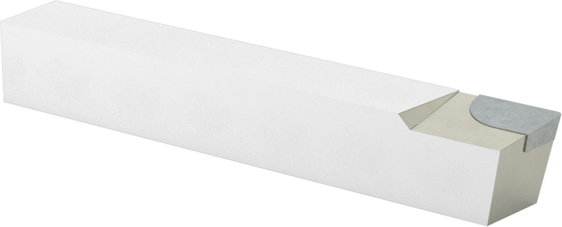 Karbür Uçlu Torna Takımı, Mikro Taneli Karbür, Uç Kodu AR-7, 7/16“ x 7/16” Şaft
