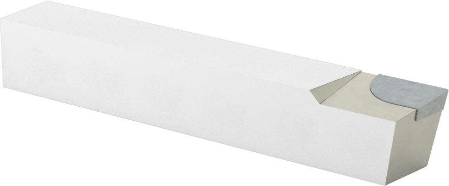 Karbür Uçlu Torna Takımı, Mikro Taneli Karbür, Uç Kodu AR-10, 5/8“ x 5/8” Şaft