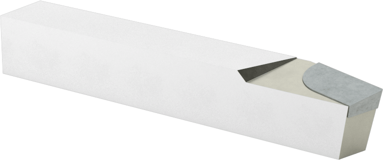 Karbür Uçlu Torna Takımı, Mikro Taneli Karbür, Uç Kodu BR-6, 3/8“ x 3/8” Şaft