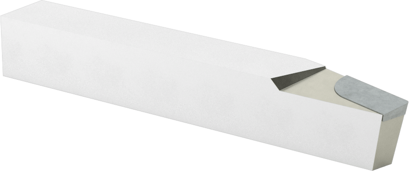 Karbür Uçlu Torna Takımı, Mikro Taneli Karbür, Uç Kodu BR-8, 1/2“ x 1/2” Şaft