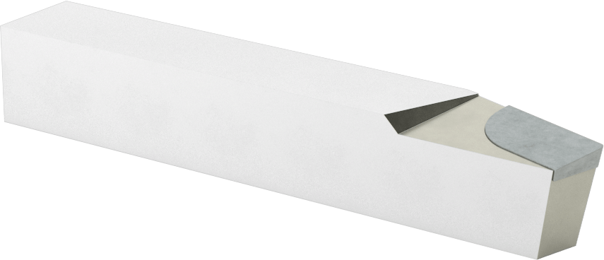 Karbür Uçlu Torna Takımı, Mikro Taneli Karbür, Bit Kodu BR-10, 5/8“ x 5/8” Şaft