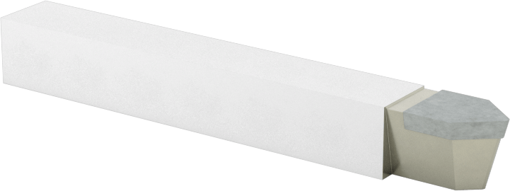 Karbür Uçlu Torna Takımı, Mikro Taneli Karbür, Uç Kodu D-4, 1/4“ x 1/4” Şaft