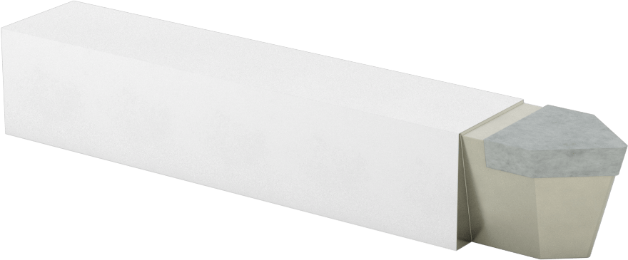 Karbür Uçlu Torna Takımı, Mikro Taneli Karbür, Uç Kodu D-12, 3/4“ x 3/4” Şaft
